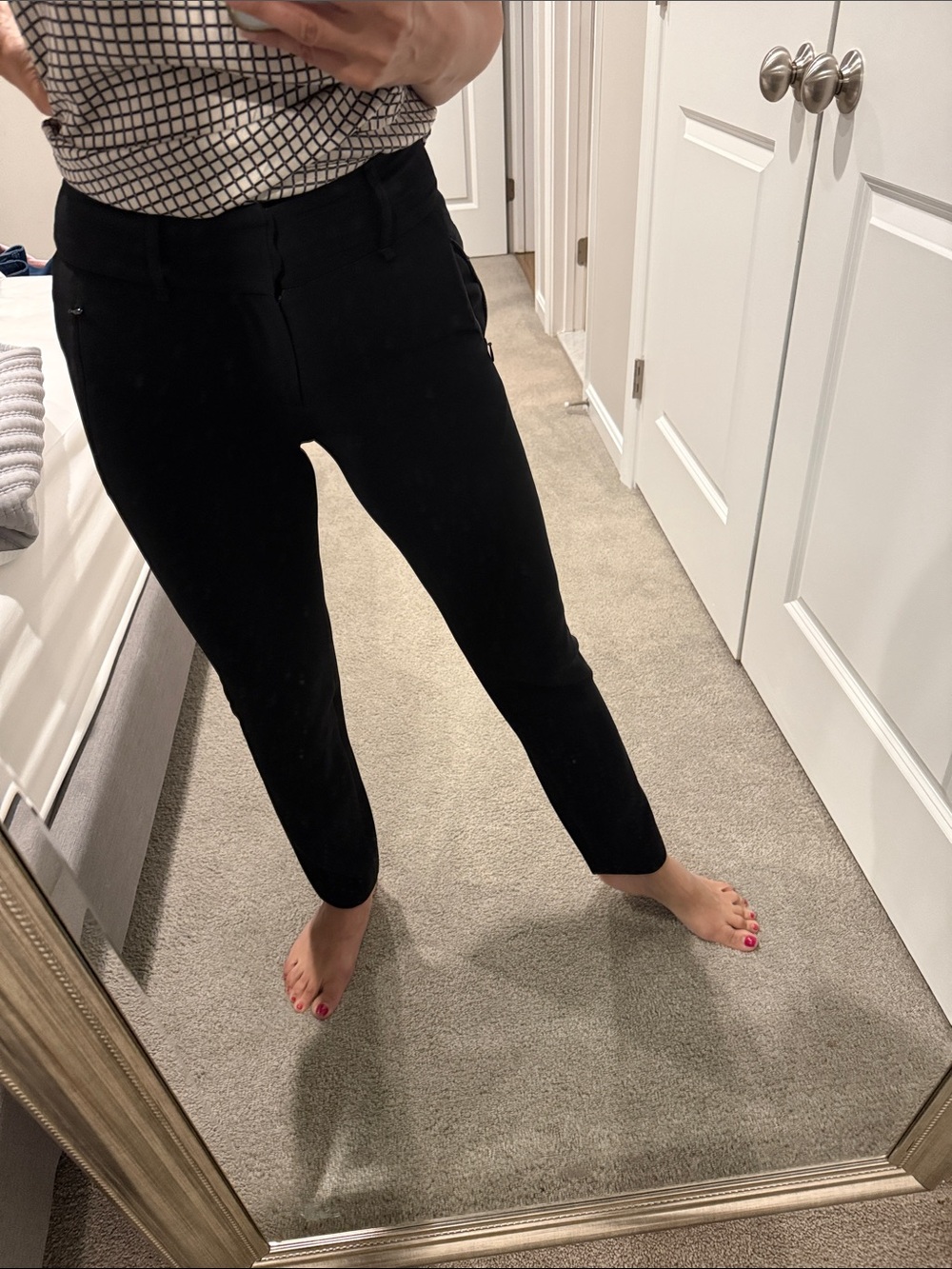 Rag & Bone pants. Black. Made in USA. Size 0